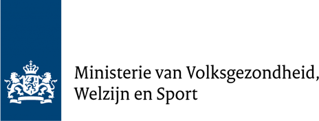 Ministerie van Volksgezondheid, Welzijn en Sport logo